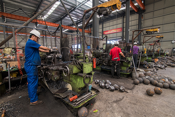 长宁网架配件车间